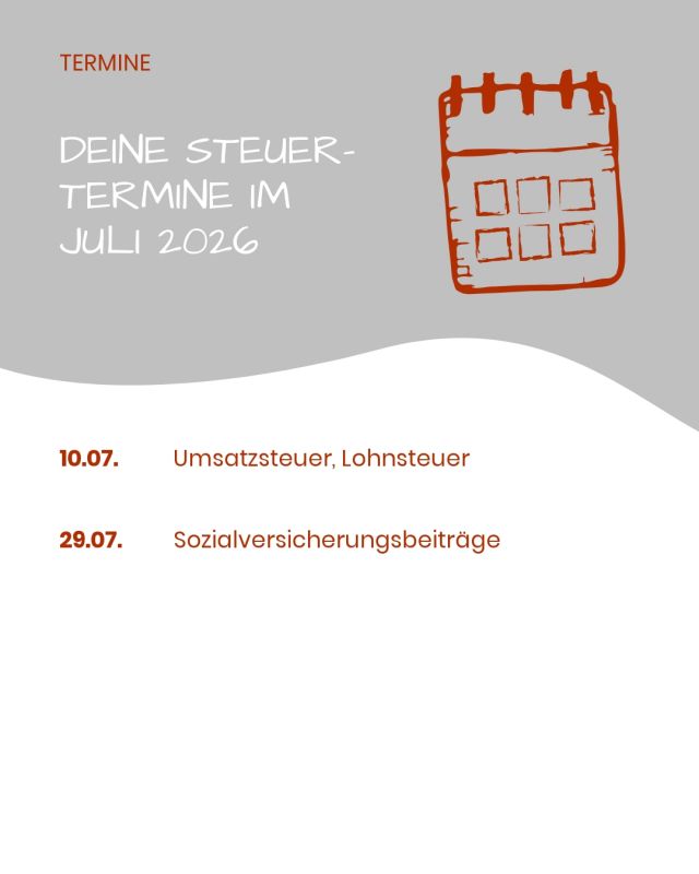Steuertermine Mai 2026